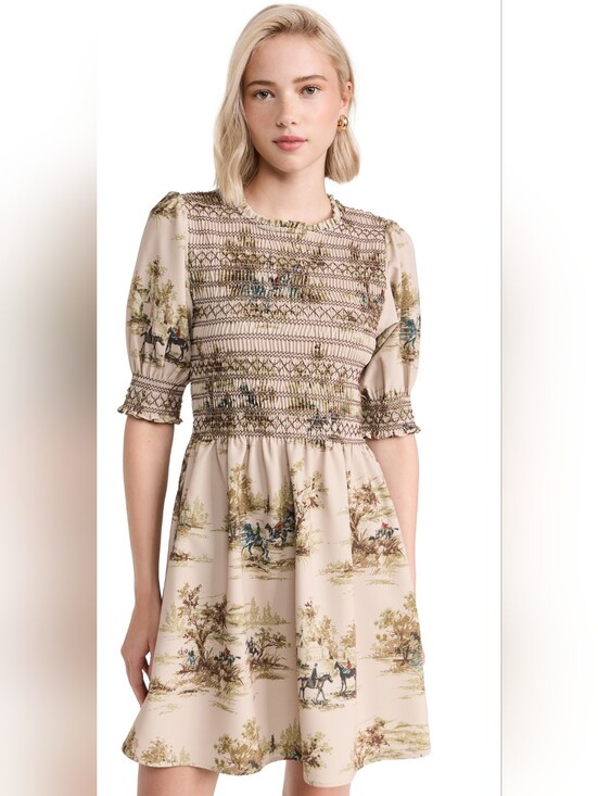 Hill House Dresses & Skirts - Hill House • The Vivi Nap Dress Equestrian Multi Equestrian Toile